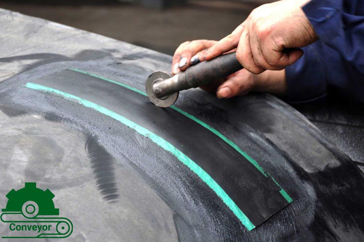 آپارات یا ولکانیزاسیون در اتصالات نوار نقاله